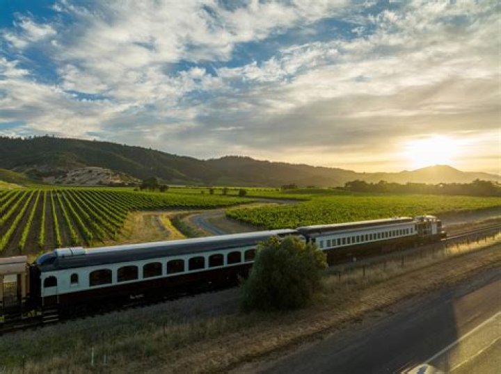 Where does the Napa Wine Train Stop?