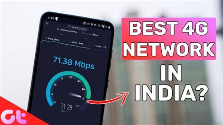 Which is the best 4g network in India?