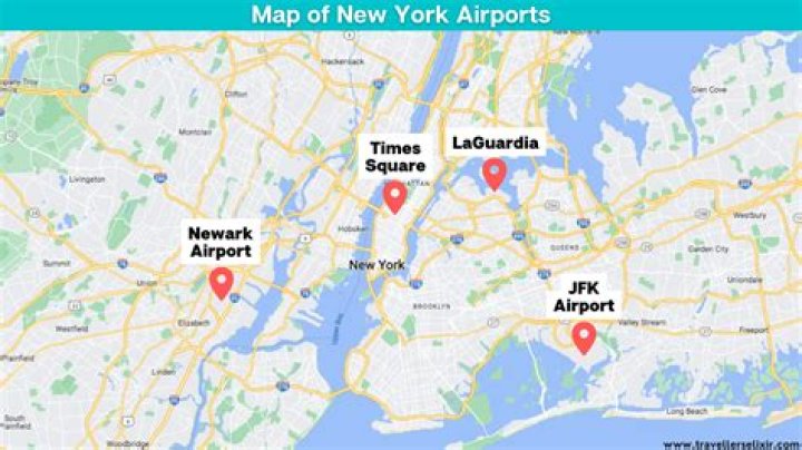 Which New York airport is closest to Philadelphia?
