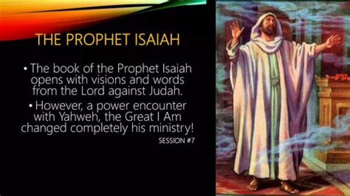 Who is Prophet Isaiah in the Bible?
