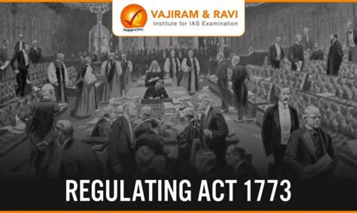 Who passed the Regulating Act?