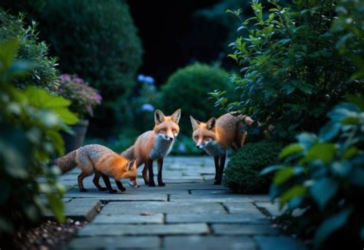 Why do foxes come in my garden?