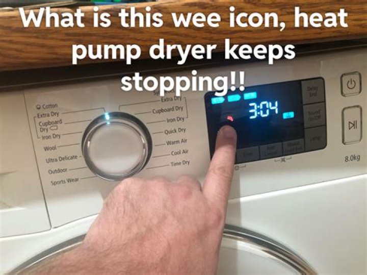 Why does my dryer keep running when I open the door?