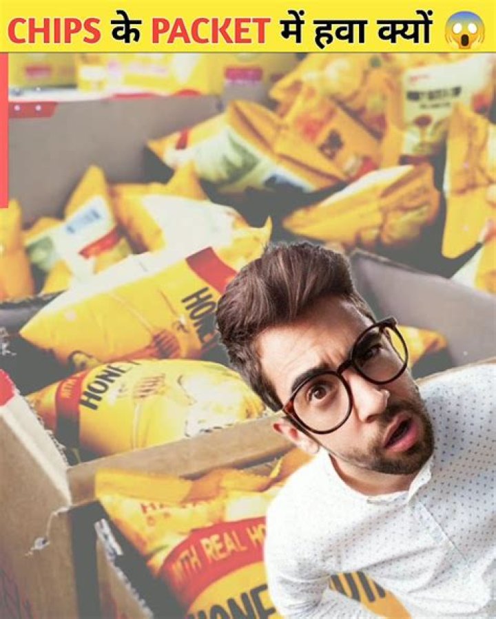 Why is air filled in chips packets?
