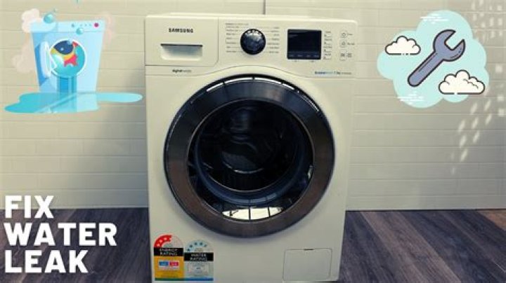 Why is my Samsung front load washer leaking?