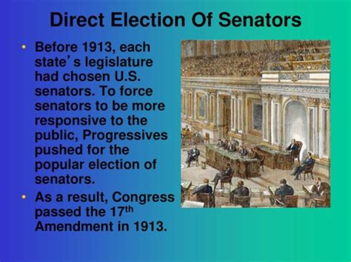 Why is the direct election of senators important?
